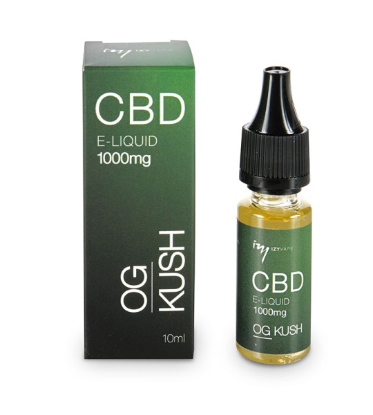 IZY Vape CBD Liquid OG Kush 1000mg 10ml